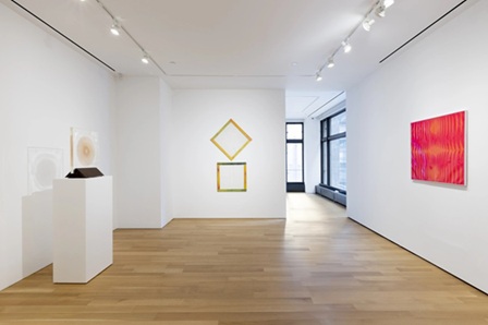 View of a room in an art gallery