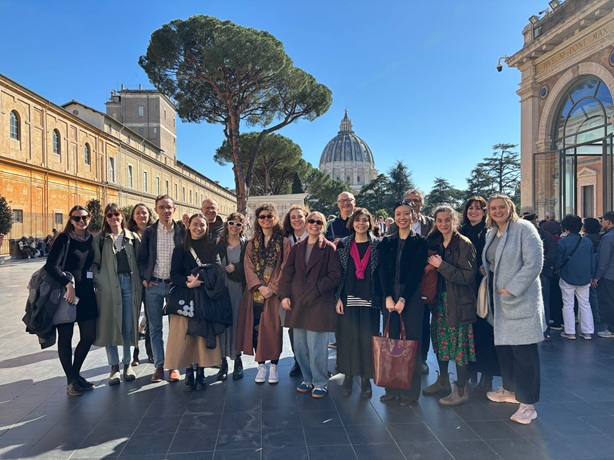 Group photo from the Hertziana workshop in Rome