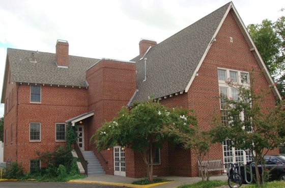 Exterior of Arts & Humanities Center at the University of Oklahoma