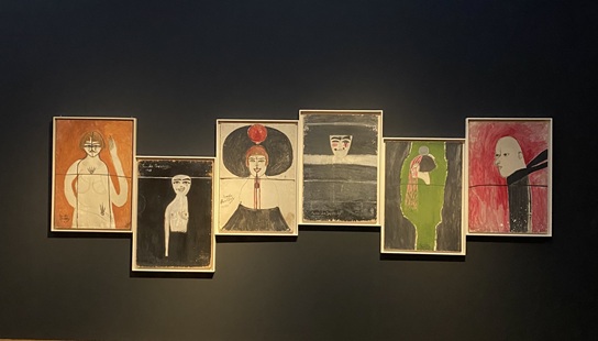 Semiha Berksoy. Singing in Full Colour, exhibition view Hamburger Bahnhof