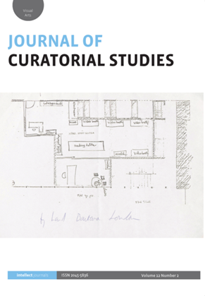 Cover of Journal of Curatorial Studies, Volume 22, Number 2