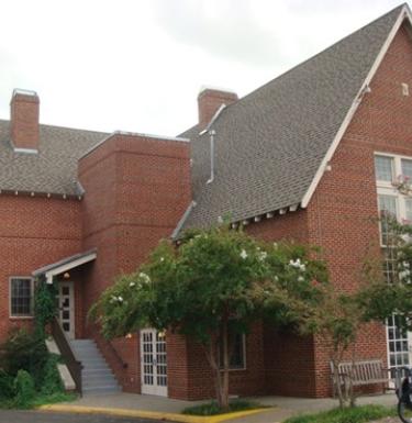 Exterior of Arts & Humanities Center at the University of Oklahoma
